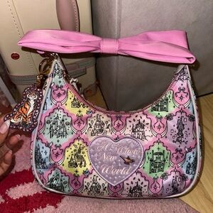 Stoney Clover Lane Pink and Multicolor Shoulder Bag